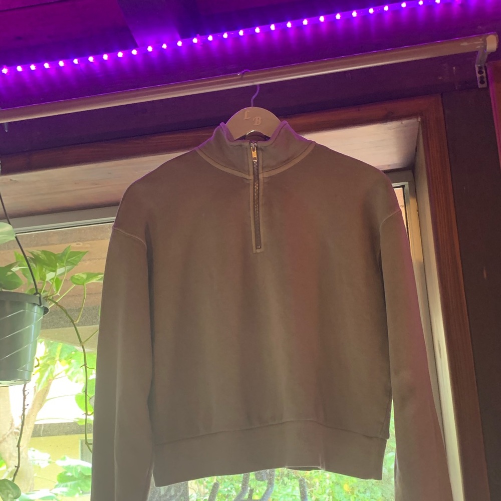 NWT Wild Fable half zip sweat shirt